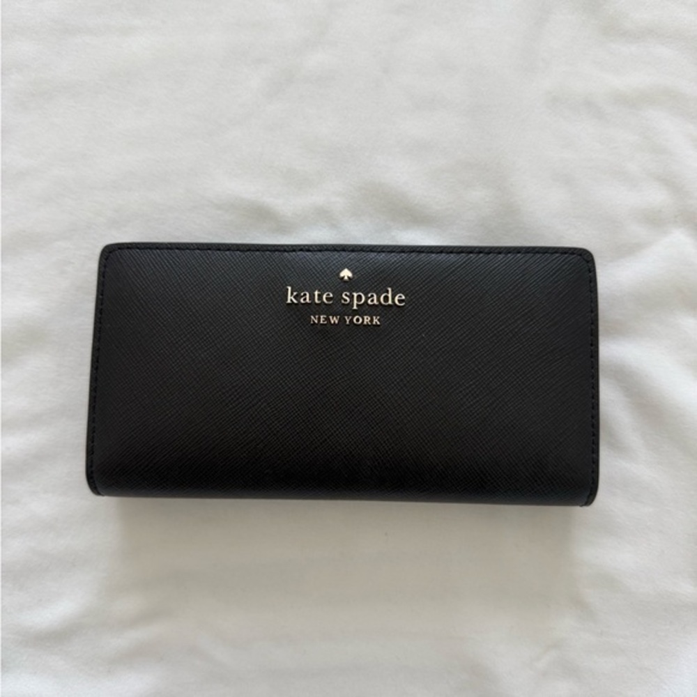 Kate Spade Black Wallet Like New